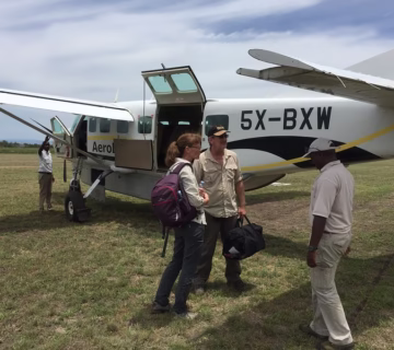 Flying safaris in Uganda