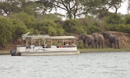 Kazinga boat cruise