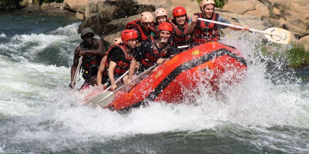 4-Day whitewater rafting in Jinja and Sipi falls Hiking